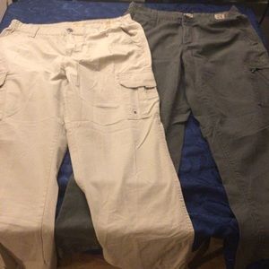 Women’s Red Head Cargo Pants Beige & Olive Bundle